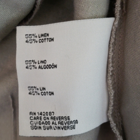 SIMPLY NOELLE LINEN TOP - Picture 5 of 7